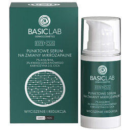 BasicLab Wyciszenie i Redukcja Punktowe serum na zmiany