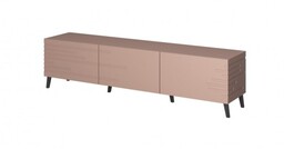 Cama Meble Szafka RTV NOVA 186x40x48 róż mat