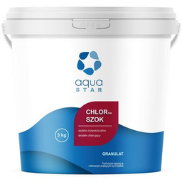 AQUASTAR Chlor do basenu Chlortix Szok 3 kg