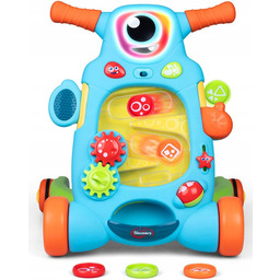 Dumel Potworkowy Chodzik pchacz panel z zabawkami potworek