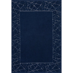 Eurofirany Dywanik łazienkowy 50x70 Nika granatowy bawełniany 700