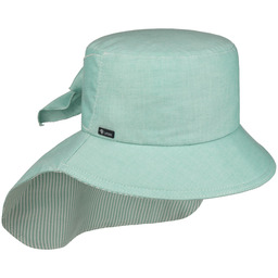 Kapelusz z Ochroną Szyi Marnby by Lipodo, zielony,