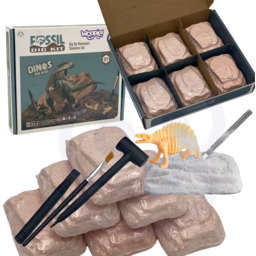 WOOPIE Wykopalisko 6w1 Dinozaur Szkielet Mały Archeolog 6