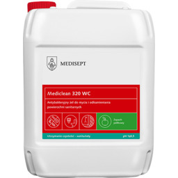Antybakteryjny żel do łazienek Medisept Mediclean 320 WC,