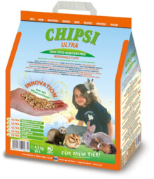Chipsi - Sciółka dla małych zwierząt domowych, granulat