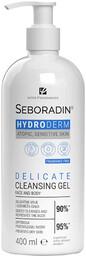 Seboradin Hydroderm, oczyszczający żel do twarzy i ciała,