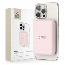Powerbank Tech-Protect 10000 mAh różowy