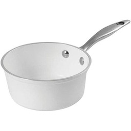 Sitram HEGOA garnek z trzonkiem, aluminium, biały