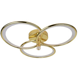Light Prestige Pierścieniowy plafon Azina LP-4852/3C GD LED