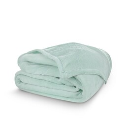 Carbotex Koc narzuta z mikrofibry 150x200 Coral miętowy