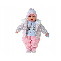 Lalka bobas 45cm polski dźwięk