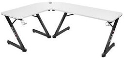 Huzaro Hero 7.0 154cm Biały Biurko gamingowe