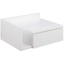 Szafka nocna wisząca Ashlan, biały (05881)