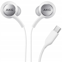 Słuchawki Samsung Akg EO-IC100BWEGEU Usb-c Dokonałowe Białe Oryginalne