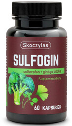 SKOCZYLAS Sulfogin Sulforafan+Ginkgo Biloba 60caps