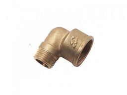 Kolanko 1 1/2'' GZ/GW Mosiądz