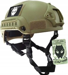 Hełm Taktyczny Beżowy Atairsoft Tactical Paintball Z Mocowaniem