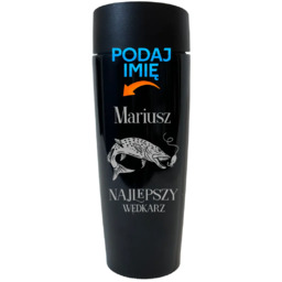 (Imię) - najlepszy wędkarz - kubek termiczny