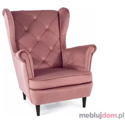 Fotel LADY VELVET Signal Antyczny róż