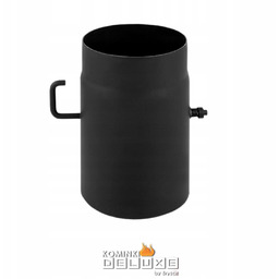 Szyber rura czarna 150 mm stal nierdzewna kominowa