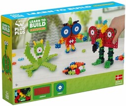 PLUS-PLUS Klocki plastikowe Basic Naucz się budować potworki