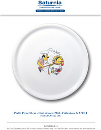 Hendi Talerz do pizzy, Ø330 mm, Speciale Pizza