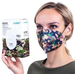 FFP2 NR CARINE FM002 CAMOUFLAGE /opk. 30 szt