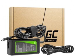Green Cell Zasilacz GC USB-C 45W 5V-9V-12V-15V/3A, 20V/2.25A