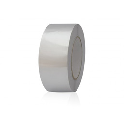 Taśma aluminiowa do 110 C, gładka z klejem,
