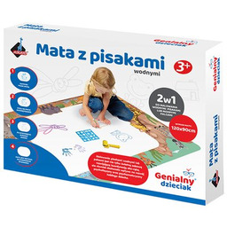 ASKATO Mata do malowania Genialny dzieciak 126203