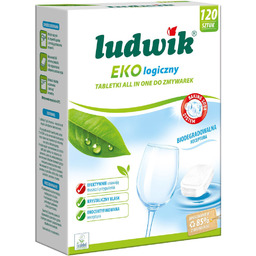 Tabletki ekologiczne do zmywarek Ludwik All in one