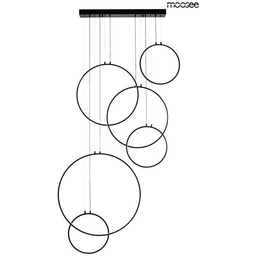 MOOSEE lampa wisząca CIRCULO SIX czarna