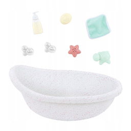 Wanienka wanna dla lalek z akcesoriami zabawkami