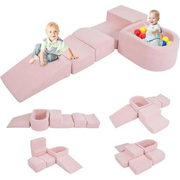 FANTASK 5-częściowy zestaw klocków piankowych XXL, ogromne bloki