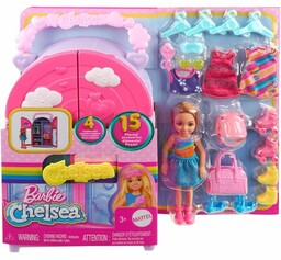 Lalka Barbie Chelsea Szafa HXN03