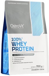 OSTROVIT 100% Whey Protein - smak kremowej truskawki