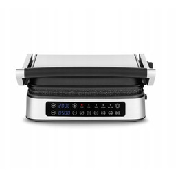 Grill elektryczny kontaktowy Zeegma Chef 2100W Srebrny