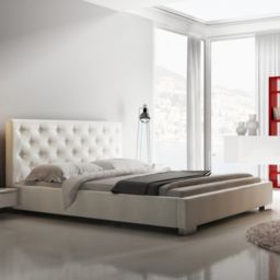 Łóżko LOFT NEW DESIGN tapicerowane, Rozmiar: 160x200, Tkanina: