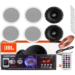 Głośniki Sufitowe Jbl Nagłośnienie Usb Bluetooth