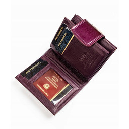 Skórzany damski portfel Peterson PTN 42329-SBR