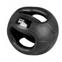 Piłka lekarska z uchwytami inSPORTline Grab Me 3