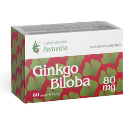 Ginkgo Biloba 80mg 60cps