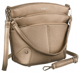 Listonoszka damska F6938 j. brązowa