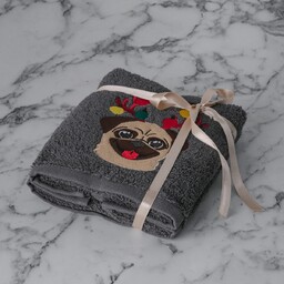 Komplet 2 szt. ręczników do twarzy lub