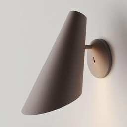 Lampa Ścienna Vibia, I.Cono, ściemnialny, beżowy, sypialnia, tworzywo