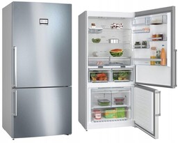 Lodówka Nofrost Bosch Kgn86Aidr 186Cm Srebrna