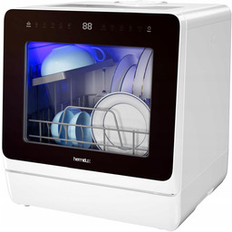Zmywarka Mini Stołowa Turystyczna 7 Programów Suszenie Cicha