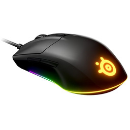 Mysz, SteelSeries, Rival 3, czarna