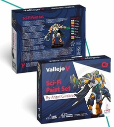 Vallejo 72313 zestaw modelarski, wielokolorowy