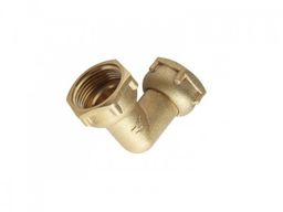 Kolanko z ruchomą nakrętką 3/4 x 3/4 GW/GW